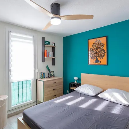 Apartamento Chez Helene - Deux Pieces Climatise Avec Parking Prive *